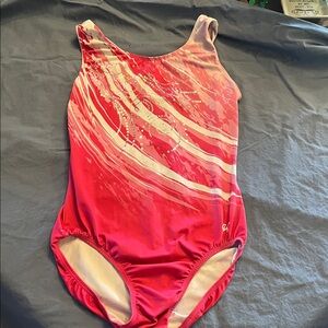 Stylish Pink GK leotard size adult xl